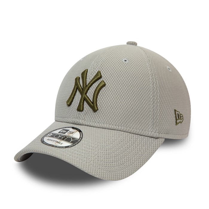 New York Yankees Diamond Era 9FORTY Lippis Harmaat - New Era Lippikset Verkossa FI-409162